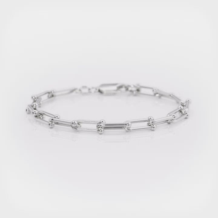 video of custom link bracelet