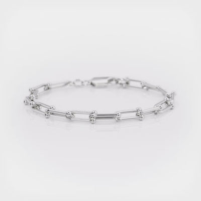 video of custom link bracelet
