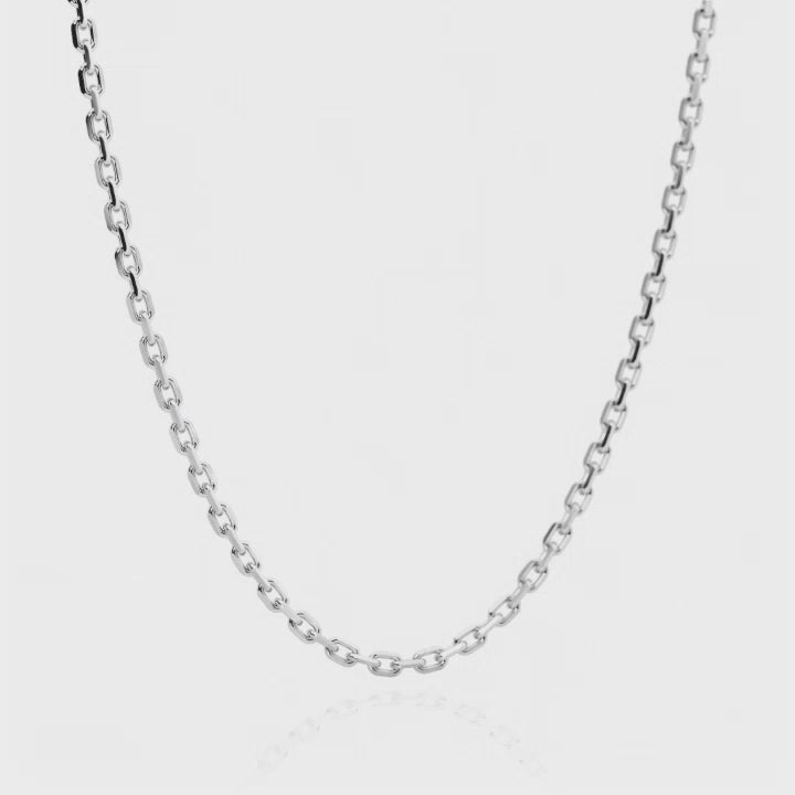 Cable Chain 5mm in Sterling Silver - Luxx Jewelers