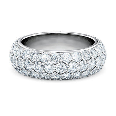 Iced Out Eternity Ring for Men