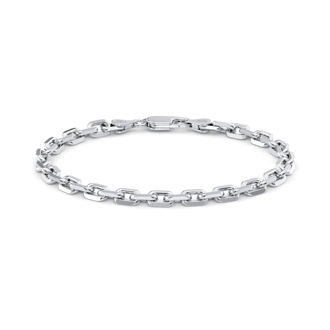 Cable Bracelet 5mm in Sterling Silver - Luxx Jewelers