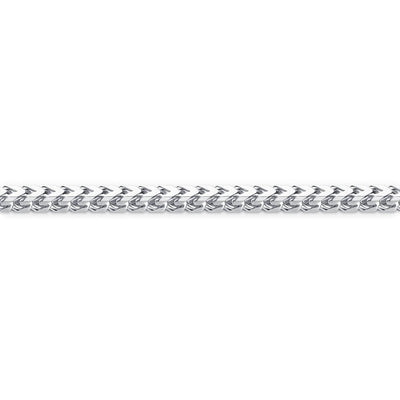 Franco link chain 8 side diamond cuts made in Italy